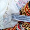 Mng Rozmiar S Kolor Żółty Paisley Okrągły dekolt Sukienka Bodycon Długi rękaw Midi Materiał Wiskoza 100%