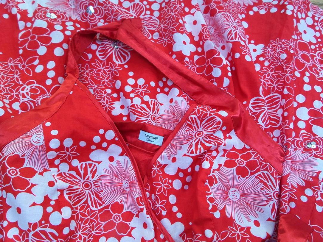 B.YOUNG Rozmiar L Kolor Czerwony Halter Sukienka Letnia Bezrękawnik Midi B.YOUNG Rozmiar L Kolor Czerwony Halter Sukienka Letnia Bezrękawnik Midi
