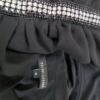 River island Rozmiar 8 (36) Kolor Czarny Na Jedno Ramię Sukienka Bodycon Bezrękawnik Do Kolan