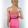 Only Rozmiar 36 Kolor Różowy Dekolt Serce Sukienka Bodycon Bezrękawnik Krótka