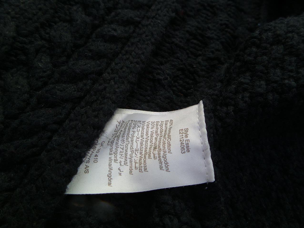 Part two Rozmiar L Kolor Czarny W serek Tunika Bluzka Dzianina Bezrękawnik Materiał Bawełna Part two Rozmiar L Kolor Czarny W serek Tunika Bluzka Dzianina Bezrękawnik Materiał Bawełna