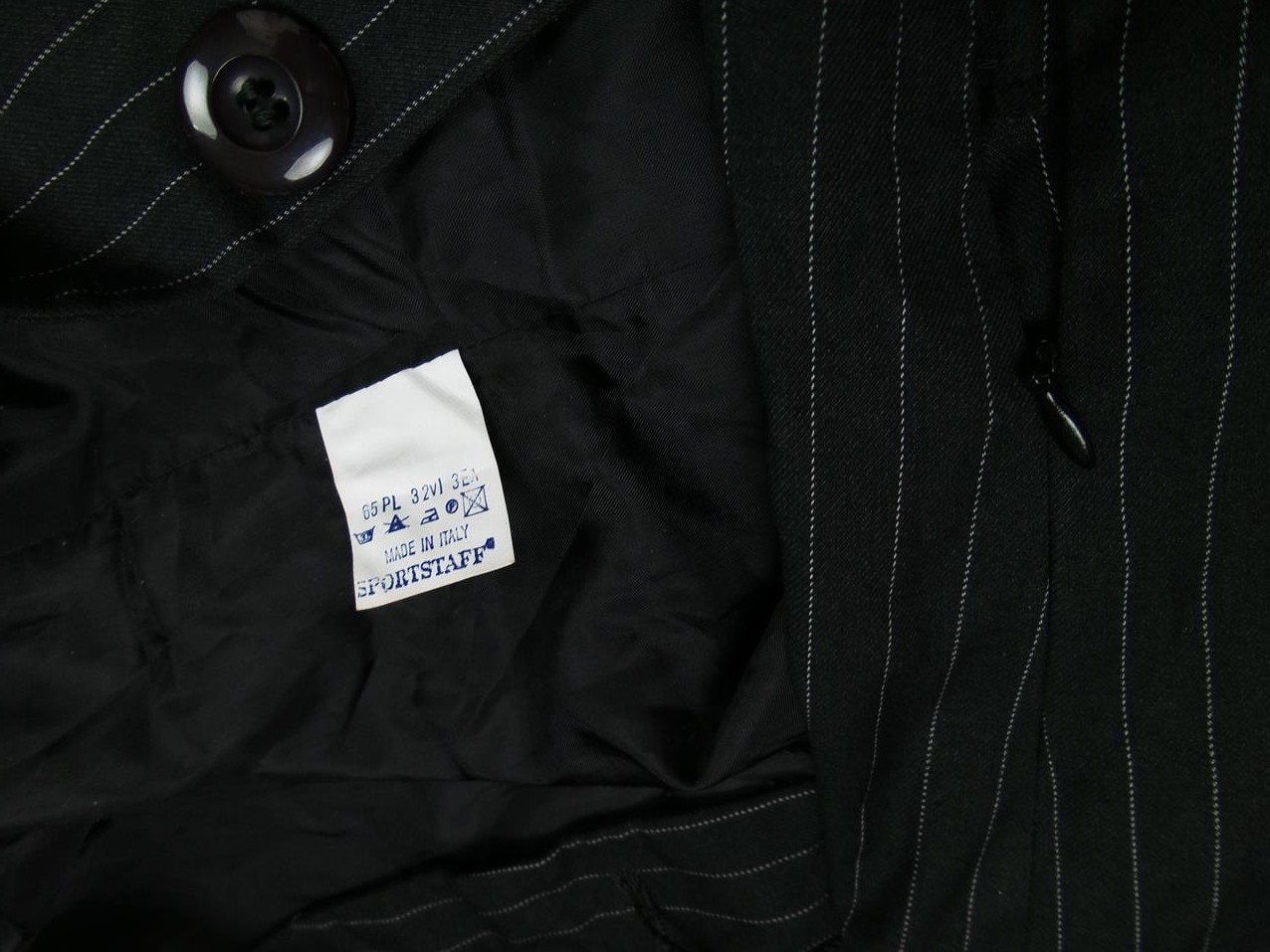20180111_094009.jpg Sportstaff Made In Italy Rozmiar 34 Kolor Czarny Kołnierz Żakiet z zapięciem Długi rękaw