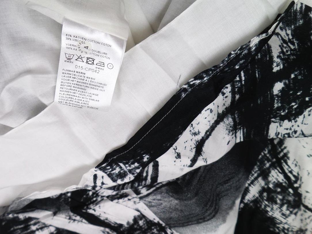BANDOLERA Rozmiar 38 Kolor Czarny W serek Sukienka Letnia Bezrękawnik Midi Materiał Bawełna