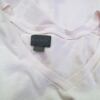 ACNE JEANS Rozmiar 40 Kolor Pudrowy Róż W serek T-Shirt Krótki rękaw Materiał Bawełna 100%