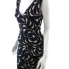 Next Rozmiar 40 Kolor Czarny W serek Sukienka Bodycon Bezrękawnik Midi Materiał Wiskoza 100%