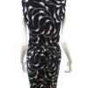 Next Rozmiar 40 Kolor Czarny W serek Sukienka Bodycon Bezrękawnik Midi Materiał Wiskoza 100%