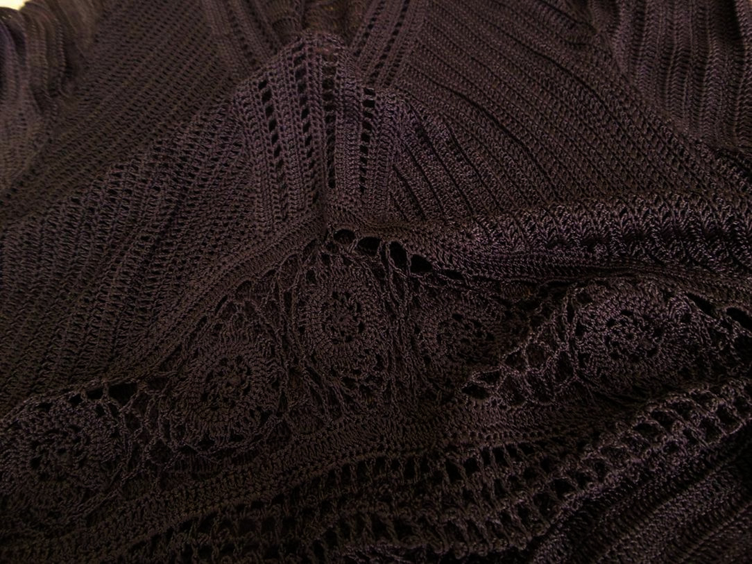 Vintage Rozmiar M Kolor Brązowy W serek Tunika Bluzka Dzianina Długi rękaw Vintage Rozmiar M Kolor Brązowy W serek Tunika Bluzka Dzianina Długi rękaw