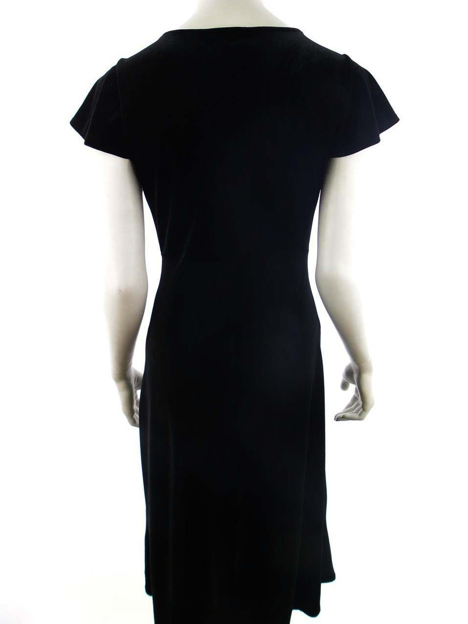 Kappahl Rozmiar S Kolor Czarny W serek Sukienka Sheath Krótki rękaw Midi Kappahl Rozmiar S Kolor Czarny W serek Sukienka Sheath Krótki rękaw Midi