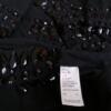 Topshop Rozmiar 40 Kolor Czarny Okrągły dekolt Sukienka Mini Krótki rękaw Krótka Materiał Bawełna 100%