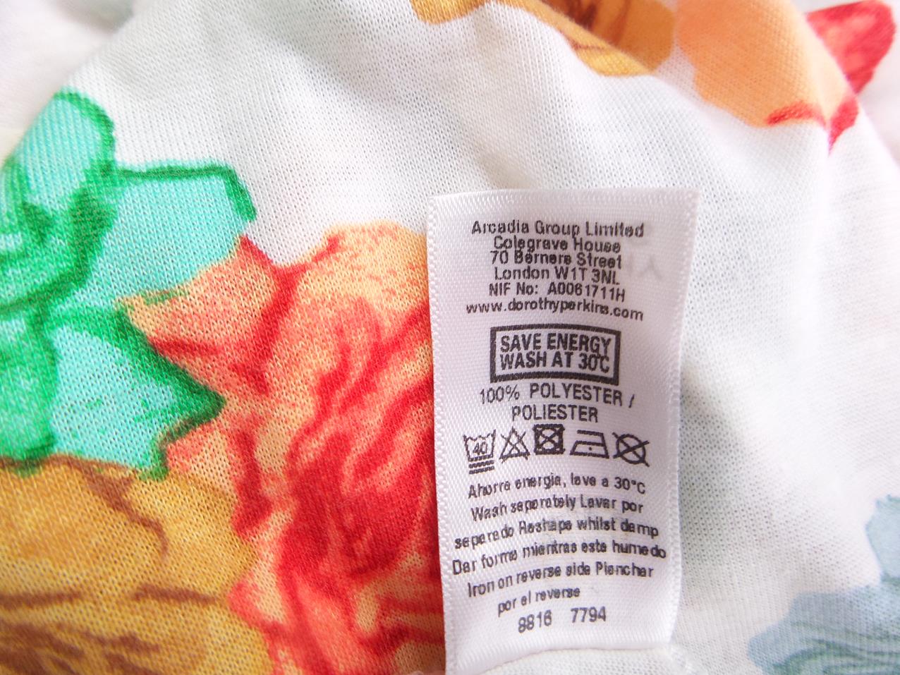 Dorothy perkins Rozmiar 36 Kolor Biały Okrągły dekolt Tunika Bluzka Krótki rękaw Dorothy perkins Rozmiar 36 Kolor Biały Okrągły dekolt Tunika Bluzka Krótki rękaw