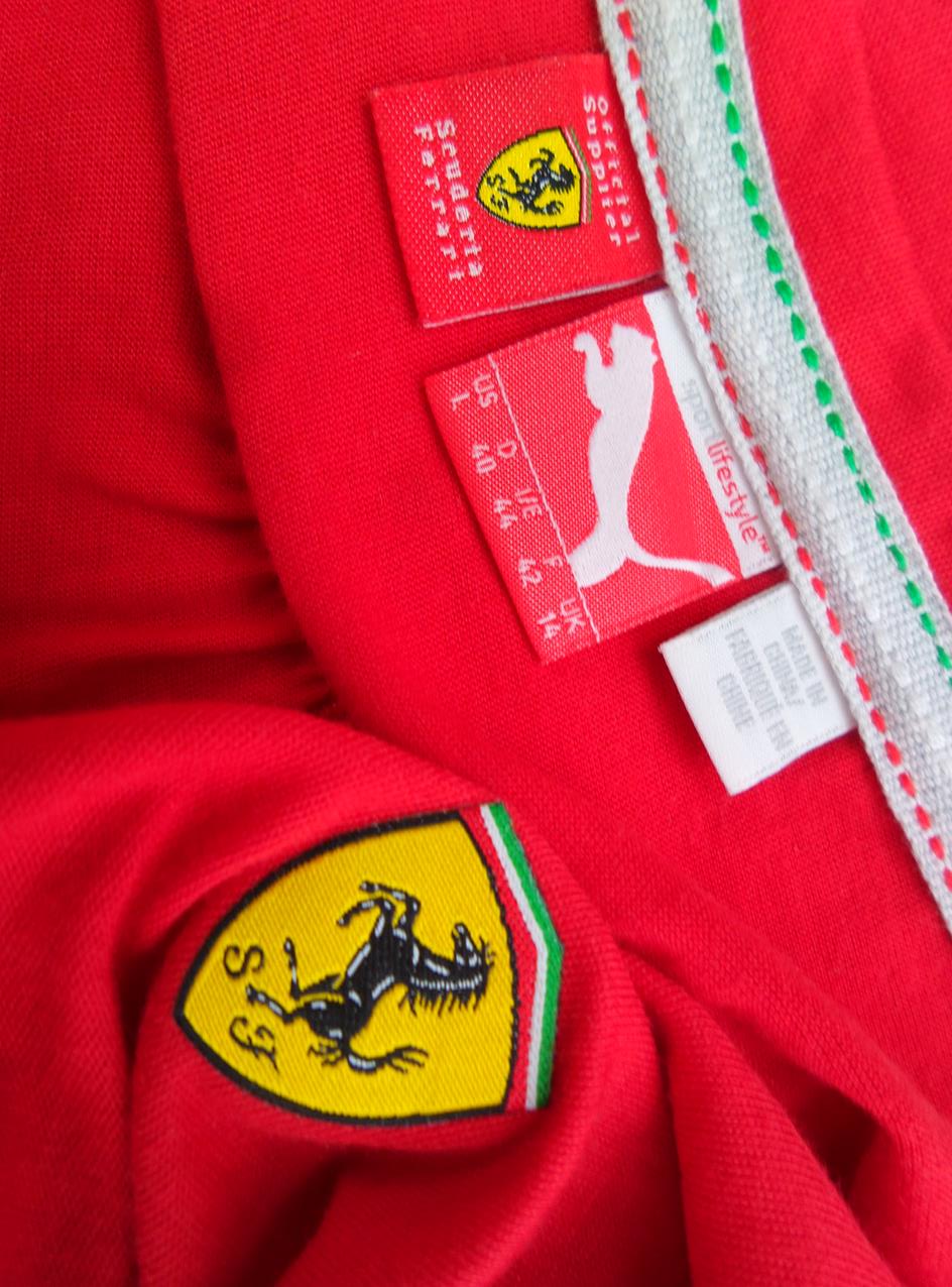 20180125_094241.jpg Puma Rozmiar 40 Kolor Czerwony W serek T-Shirt Krótki rękaw