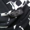 Topshop Rozmiar 38 Kolor Czarny Okrągły dekolt Sukienka Bodycon Długi rękaw Midi