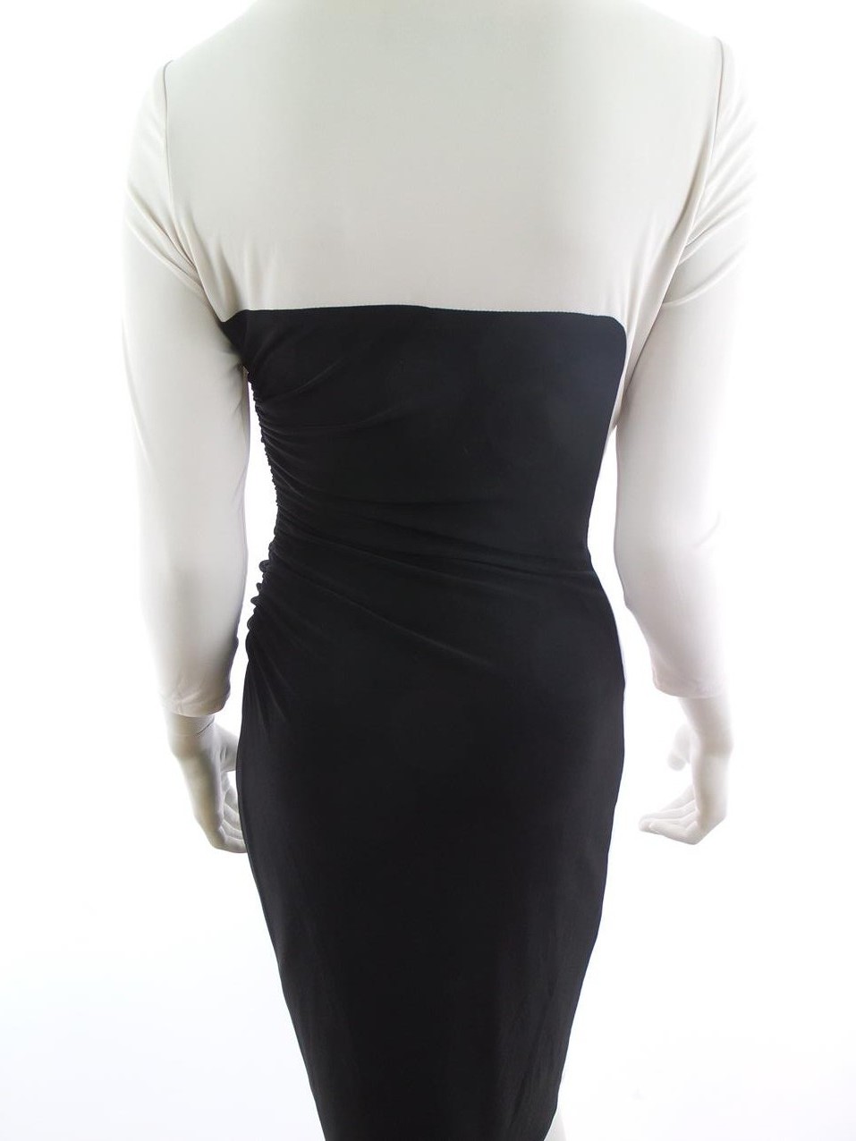 Lauren ralph lauren Rozmiar 2 Kolor Czarny W łódkę Sukienka Ołówkowa Rękaw 3/4 Midi Lauren ralph lauren Rozmiar 2 Kolor Czarny W łódkę Sukienka Ołówkowa Rękaw 3/4 Midi