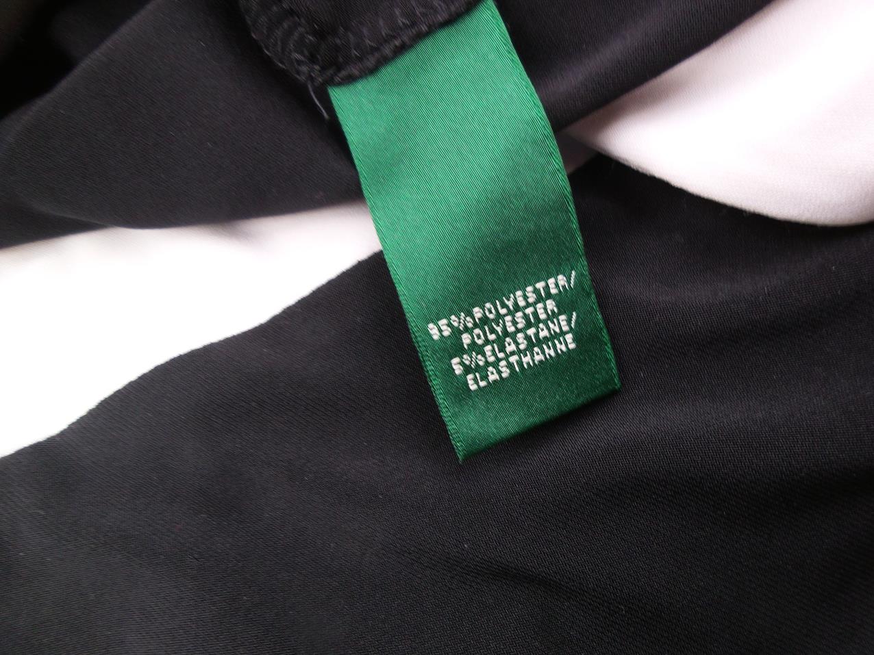 Lauren ralph lauren Rozmiar 2 Kolor Czarny W łódkę Sukienka Ołówkowa Rękaw 3/4 Midi Lauren ralph lauren Rozmiar 2 Kolor Czarny W łódkę Sukienka Ołówkowa Rękaw 3/4 Midi