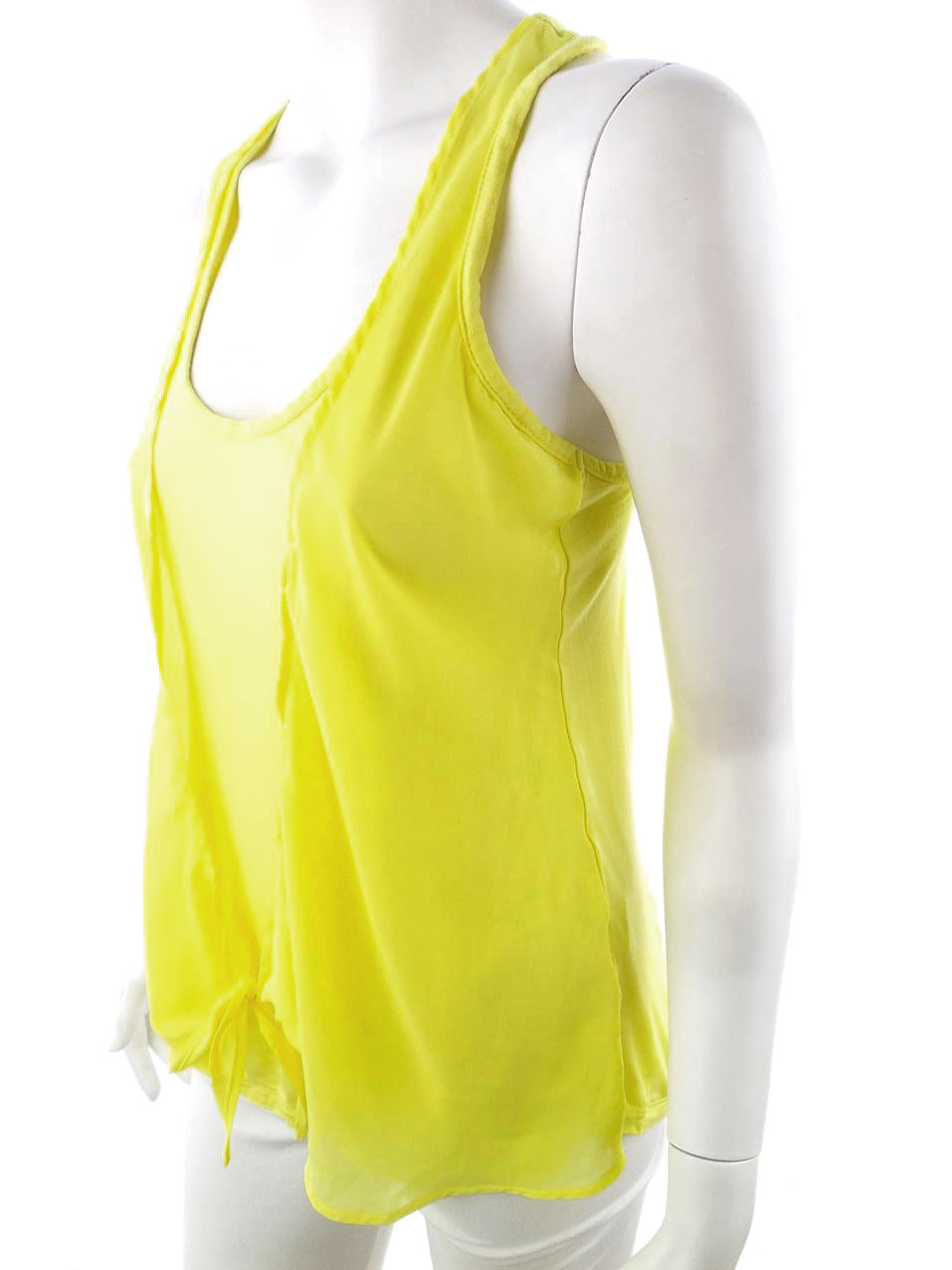 River island Rozmiar 12 (40) Kolor Żółty Dekolt U Tank Top Bezrękawnik Materiał Wiskoza River island Rozmiar 12 (40) Kolor Żółty Dekolt U Tank Top Bezrękawnik Materiał Wiskoza