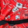Dorothy perkins Rozmiar 40 Kolor Czerwony W serek Długi Otwarty Kardigan Rękaw 3/4 Cienka dzianina