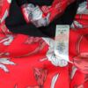 Dorothy perkins Rozmiar 40 Kolor Czerwony W serek Długi Otwarty Kardigan Rękaw 3/4 Cienka dzianina