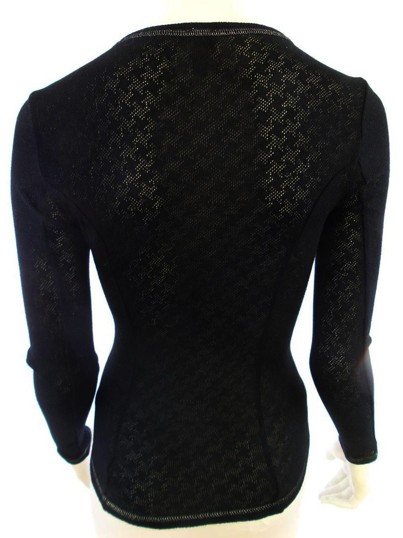 20180205_111550.jpg Topshop Rozmiar 38 Kolor Czarny Okrągły dekolt Bluzka Długi rękaw