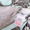 River island Rozmiar 8 (36) Kolor Miętowy W łódkę Sukienka Bodycon Rękaw 3/4 Krótka Materiał Bawełna