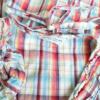Dorothy perkins Rozmiar 44 Kolor Czerwony Krata W serek Tunika Bluzka Krótki rękaw Materiał Bawełna 100%