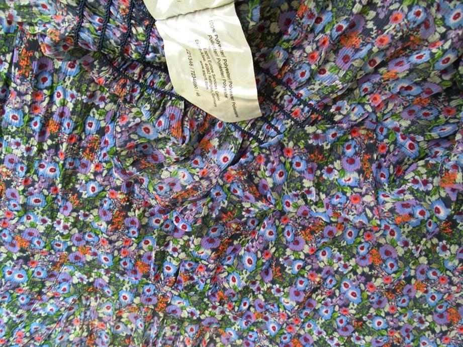 Esprit Rozmiar 36 Kolor Fioletowy Kwadratowy dekolt Tunika Bluzka Długi rękaw Esprit Rozmiar 36 Kolor Fioletowy Kwadratowy dekolt Tunika Bluzka Długi rękaw