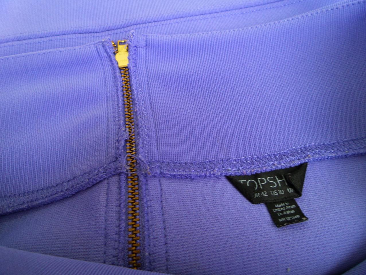 20180219_133006.jpg Topshop Rozmiar 42 Kolor Fioletowy Spódnica Mini Krótka
