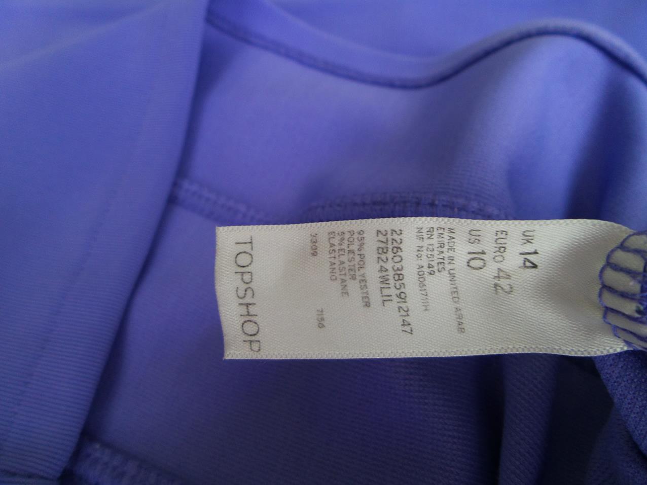 20180219_133037.jpg Topshop Rozmiar 42 Kolor Fioletowy Spódnica Mini Krótka