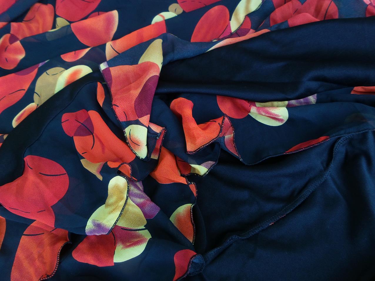 Vintage Rozmiar XL Kolor Czarny Spódnica Maxi Długa