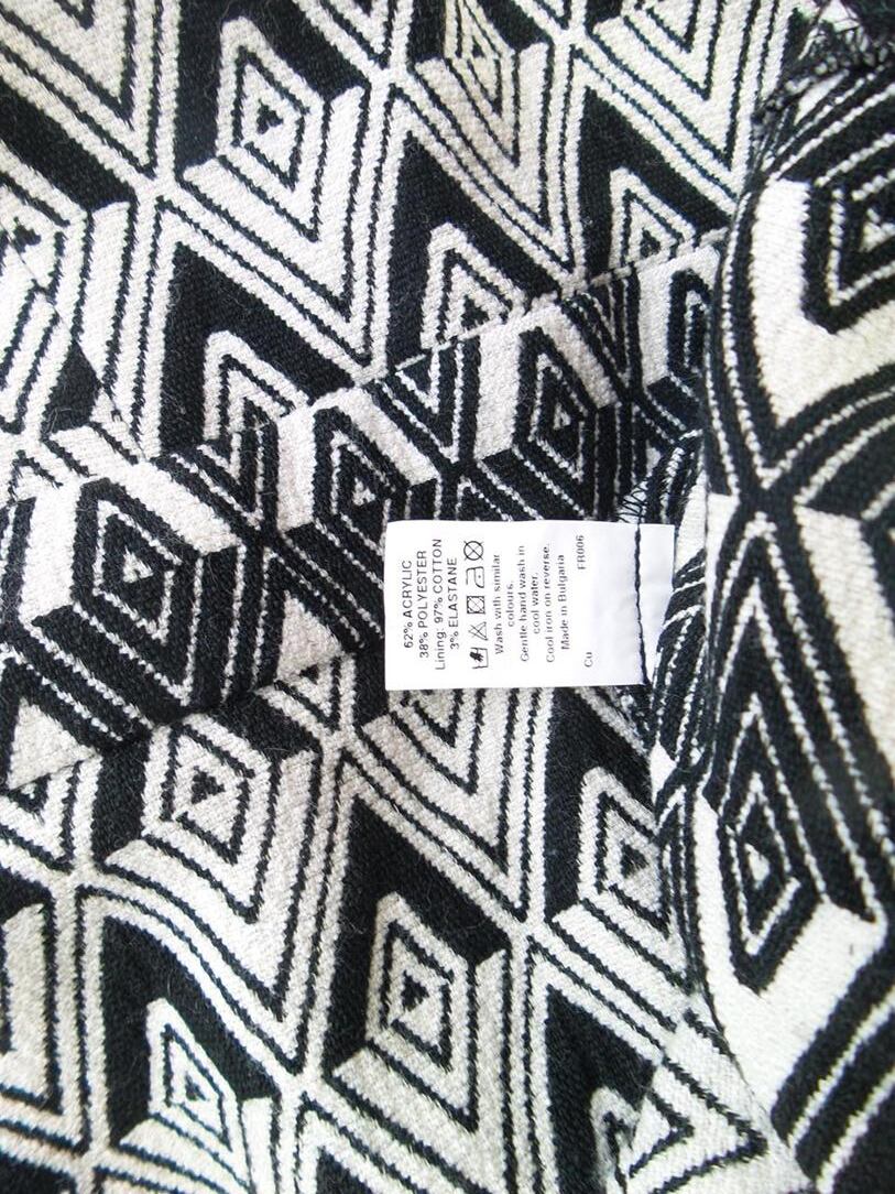 River island Rozmiar 12 (40) Kolor Czarny Okrągły dekolt Sukienka Mini Bezrękawnik Krótka Materiał Akryl River island Rozmiar 12 (40) Kolor Czarny Okrągły dekolt Sukienka Mini Bezrękawnik Krótka Materiał Akryl