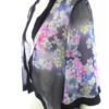 River island Rozmiar 14 (42) Kolor Szary W serek Długi Otwarty Kardigan Rękaw 3/4 Cienka dzianina