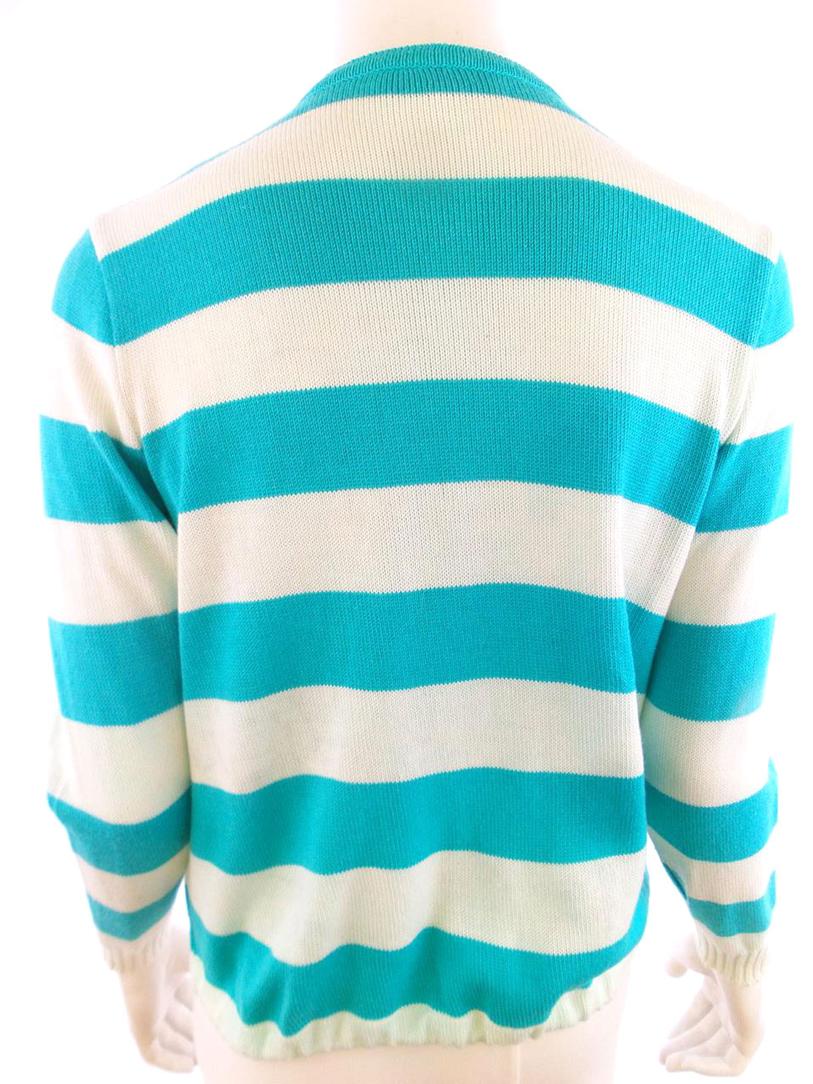 20180302_093542.jpg Wolford Rozmiar 38 Kolor Turkusowy Crew Neck Kardigan Zapinany Długi rękaw Cienka dzianina