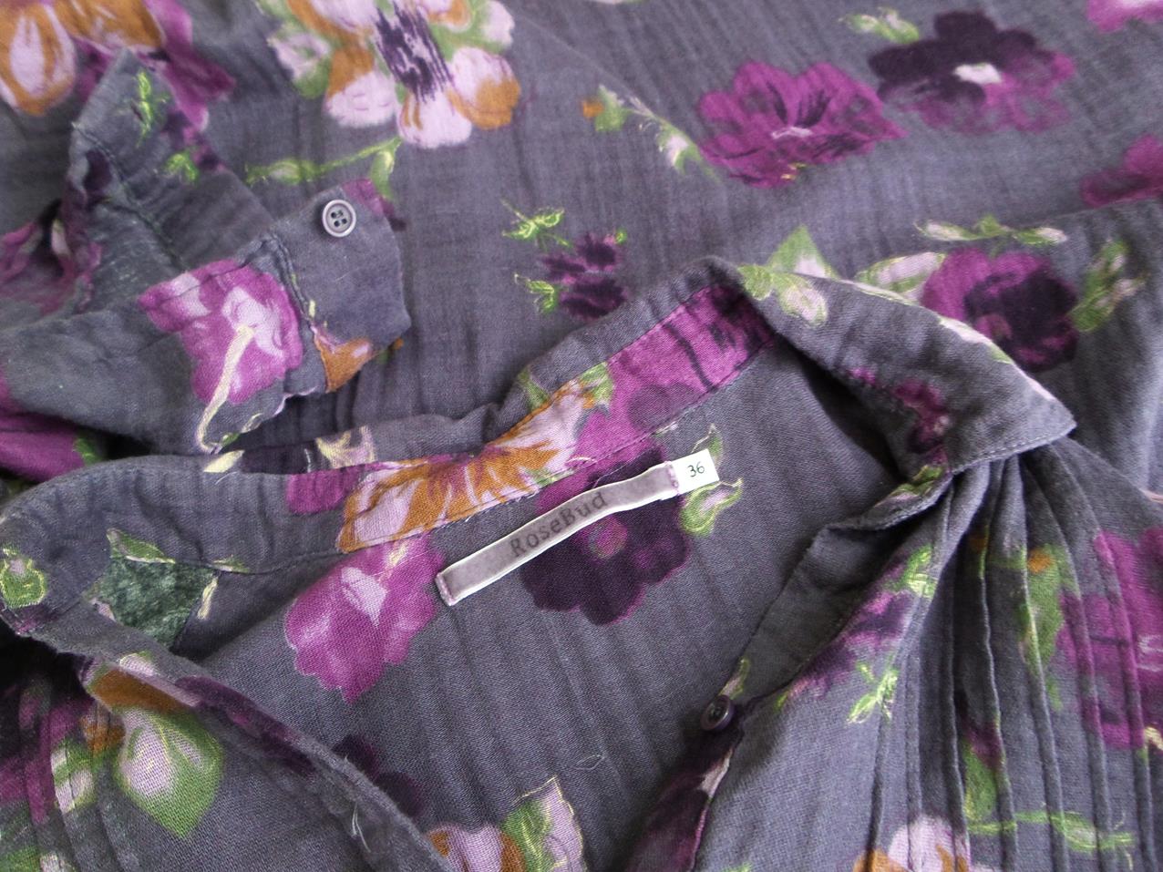 Rosebud Rozmiar 36 Kolor Fioletowy Kołnierz Tunika Popover Bluzka Długi rękaw Materiał Bawełna 100% Rosebud Rozmiar 36 Kolor Fioletowy Kołnierz Tunika Popover Bluzka Długi rękaw Materiał Bawełna 100%