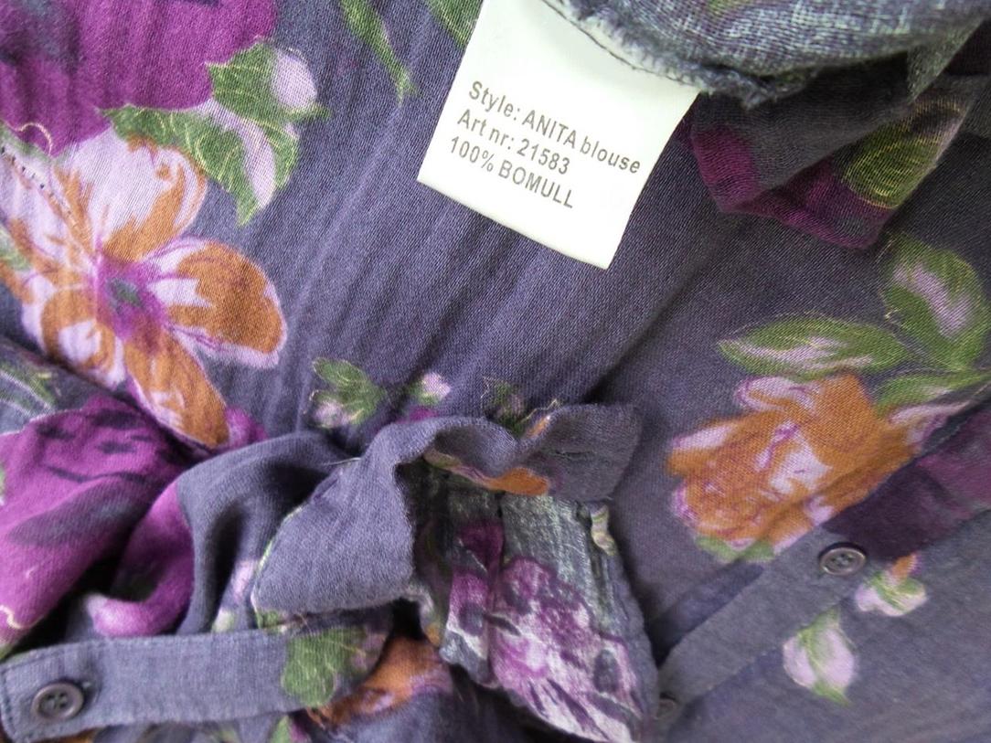 Rosebud Rozmiar 36 Kolor Fioletowy Kołnierz Tunika Popover Bluzka Długi rękaw Materiał Bawełna 100% Rosebud Rozmiar 36 Kolor Fioletowy Kołnierz Tunika Popover Bluzka Długi rękaw Materiał Bawełna 100%
