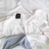 Designer Tara Vao Rozmiar 1X Kolor Biały Dekolt U Tunika Bluzka Bezrękawnik Materiał Rayon