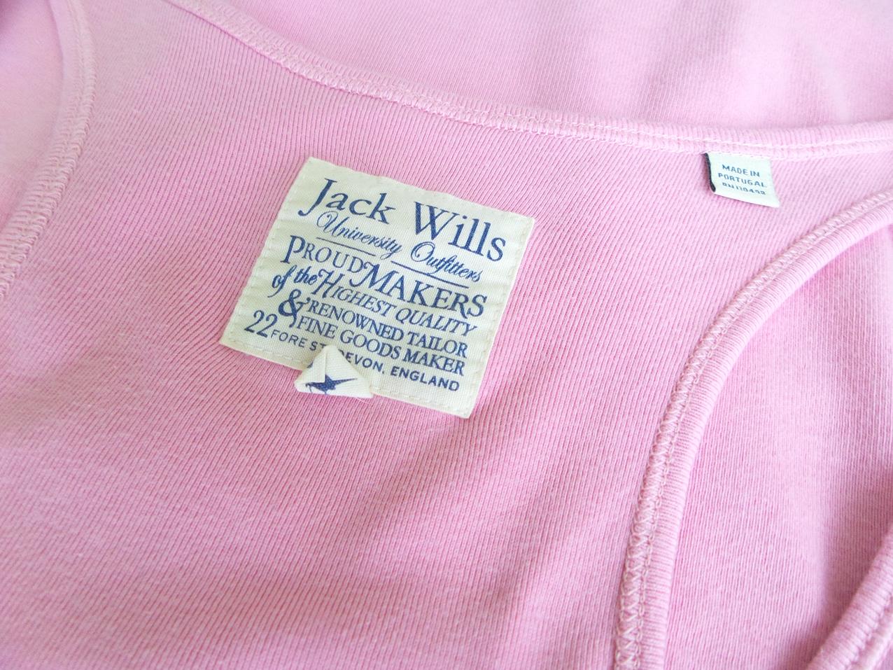 Jack Wills Rozmiar 8 (36) Kolor Pudrowy Róż Dekolt U Tank Top Bezrękawnik Materiał Bawełna 100% Jack Wills Rozmiar 8 (36) Kolor Pudrowy Róż Dekolt U Tank Top Bezrękawnik Materiał Bawełna 100%