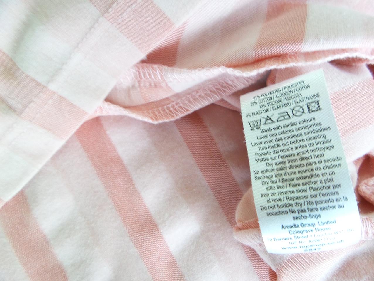 Topshop Rozmiar 36 Kolor Pudrowy Róż Pasy Głęboki Serek Bluzka Kopertowa Bezrękawnik Topshop Rozmiar 36 Kolor Pudrowy Róż Pasy Głęboki Serek Bluzka Kopertowa Bezrękawnik