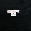 Gap Rozmiar M Kolor Czarny Crew Neck Sweter Długi rękaw Materiał Bawełna Cienka dzianina