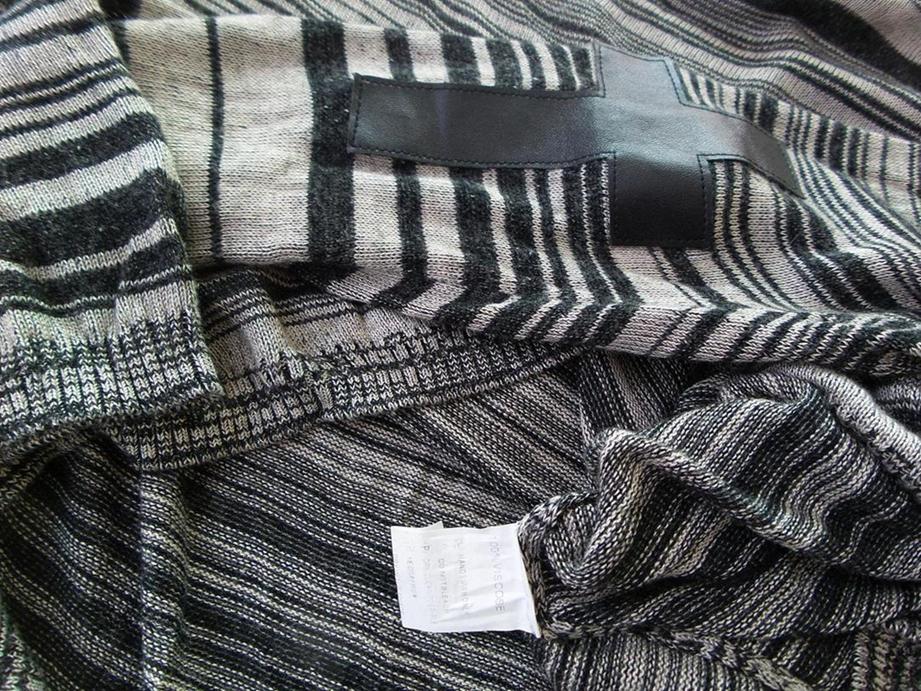 20180403_101916.jpg Missguided Rozmiar S Kolor Szary Pasy W serek Sweter Długi rękaw Materiał Wiskoza 100% Cienka dzianina
