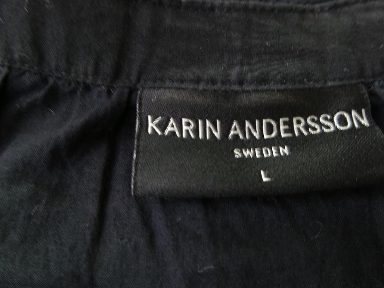 20180403_112842.jpg Karin Andersson Rozmiar L Kolor Czarny Kwadratowy dekolt Bluzka Krótki rękaw Materiał Bawełna 100%