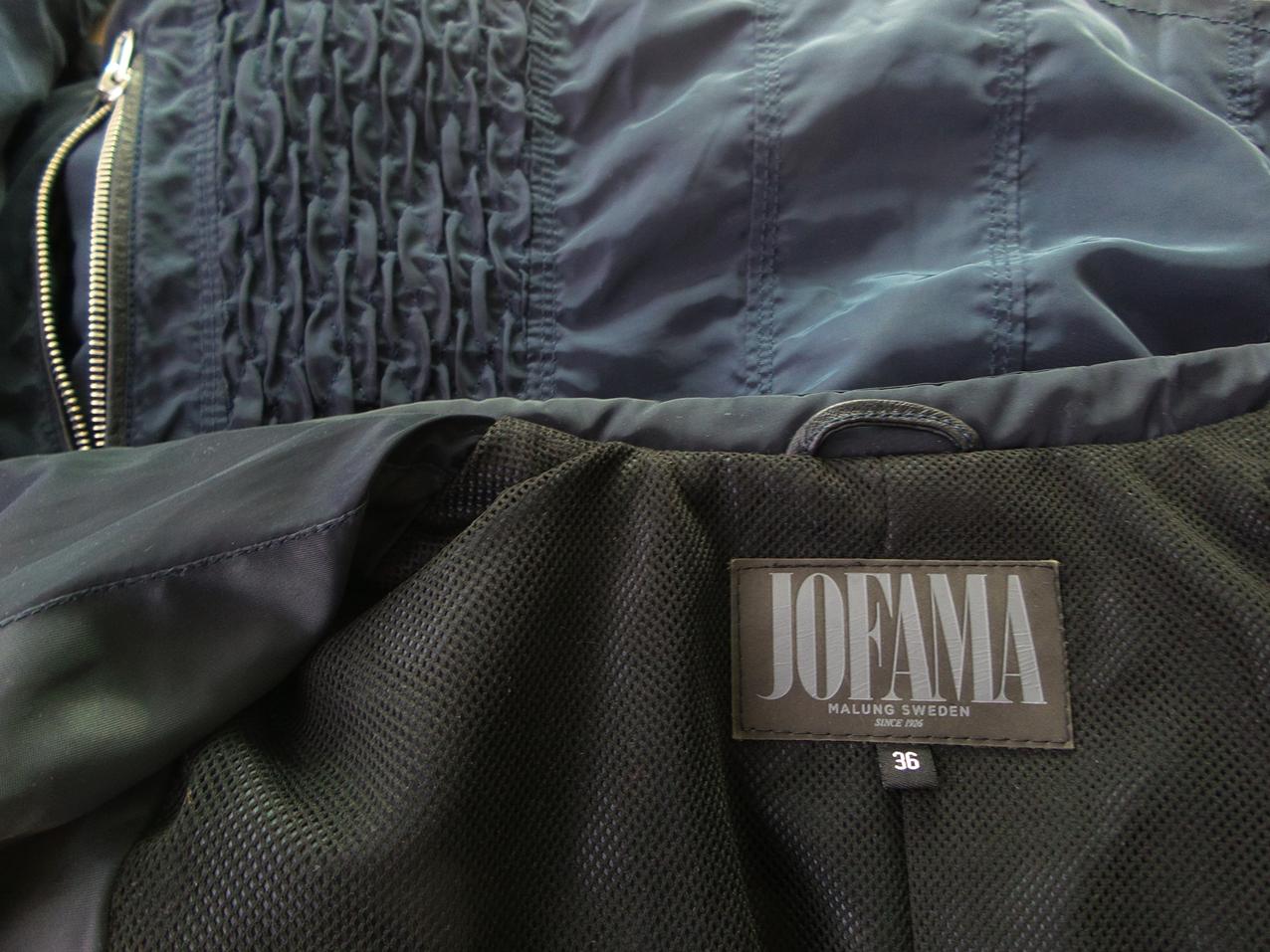 Jofama Rozmiar 36 Kolor Granatowy Kurtka Długi rękaw