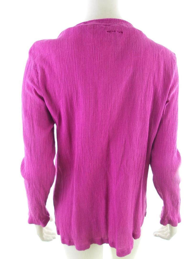 20180411_104743.jpg Weird Fish Rozmiar 12 (40) Kolor Różowy Keyhole Crew Neck Bluzka Długi rękaw Materiał Bawełna 100%
