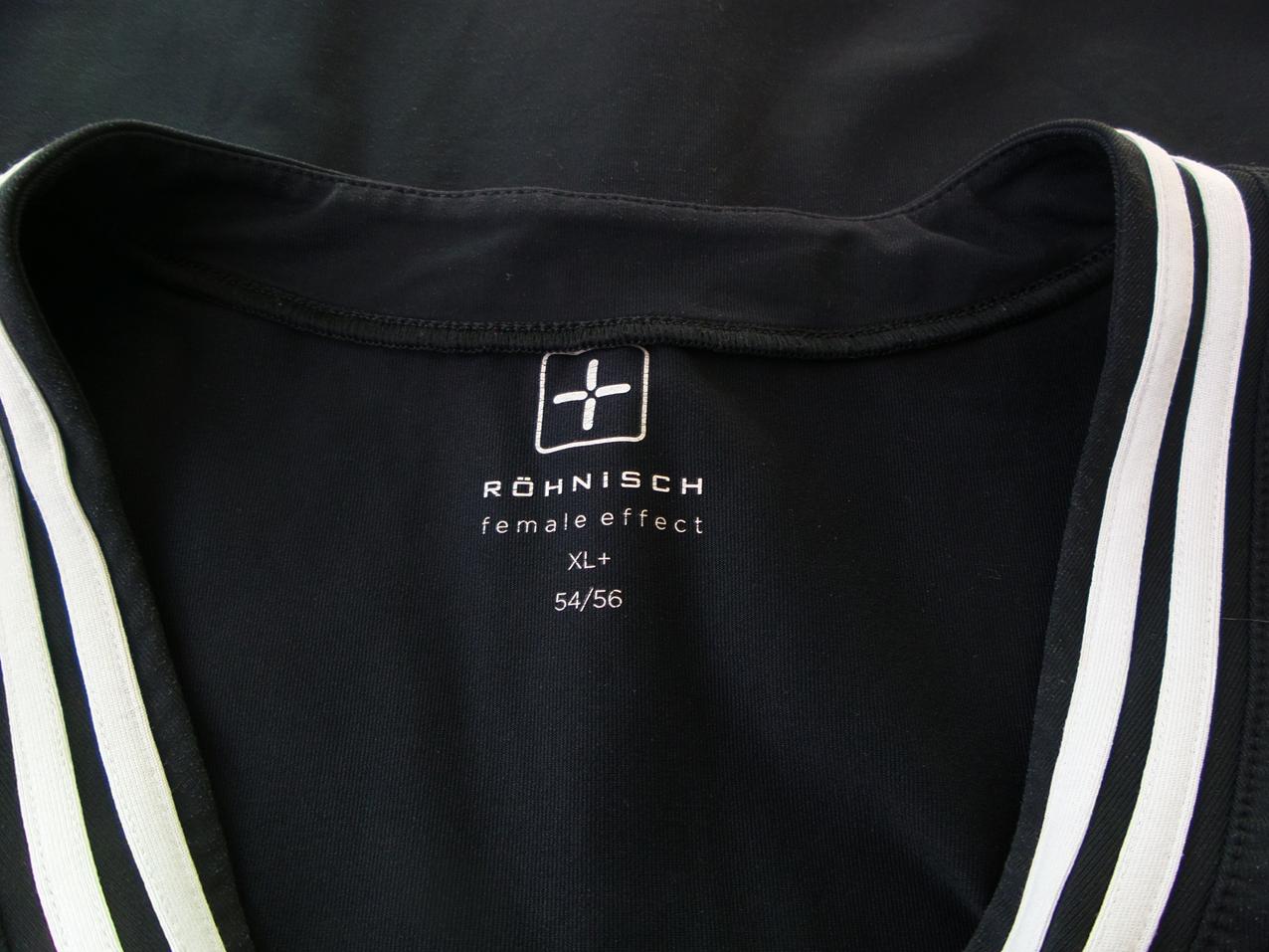 20180412_102525.jpg Röhnisch Rozmiar XL Kolor Czarny W serek T-Shirt Krótki rękaw
