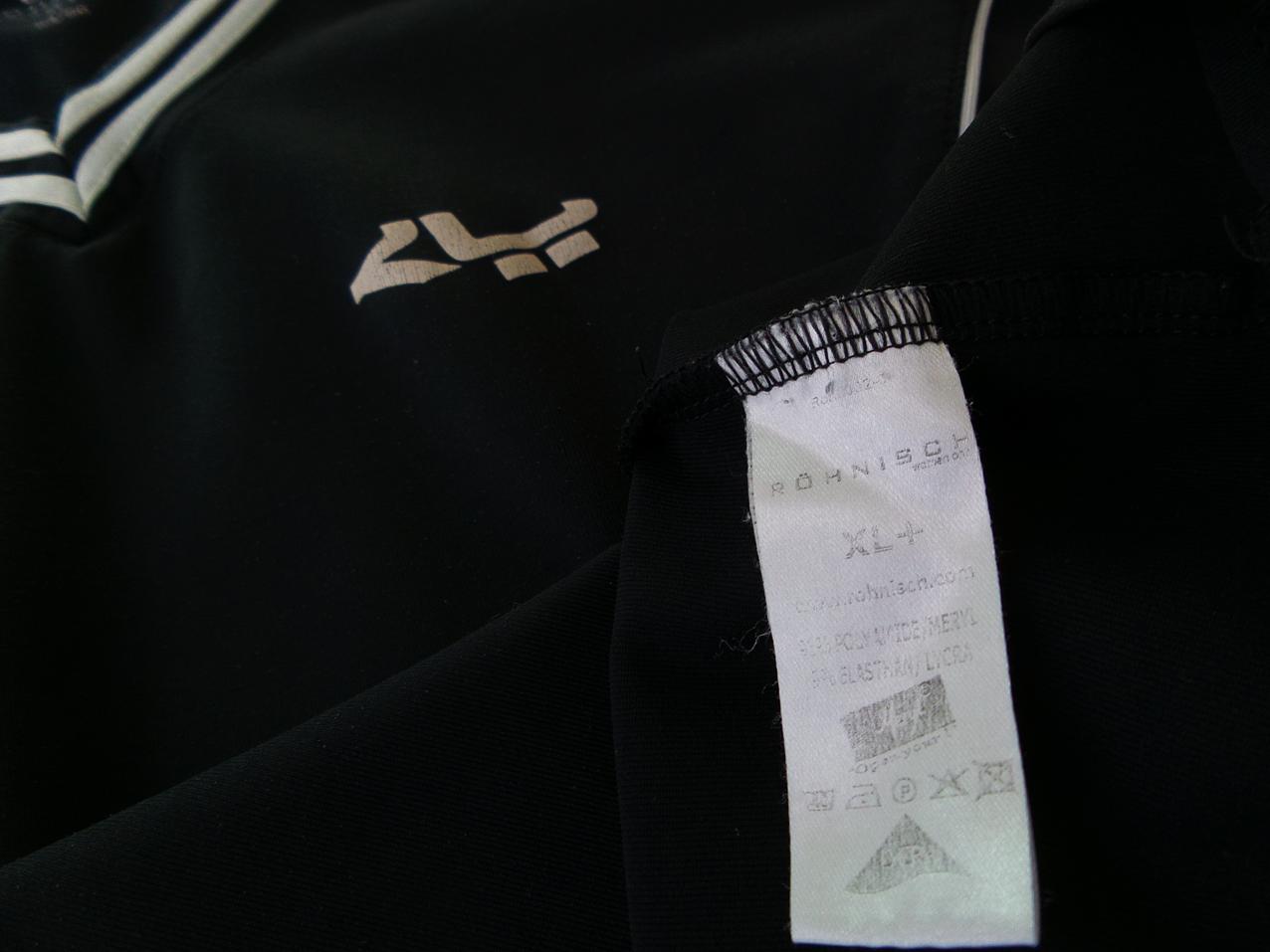 20180412_102534.jpg Röhnisch Rozmiar XL Kolor Czarny W serek T-Shirt Krótki rękaw