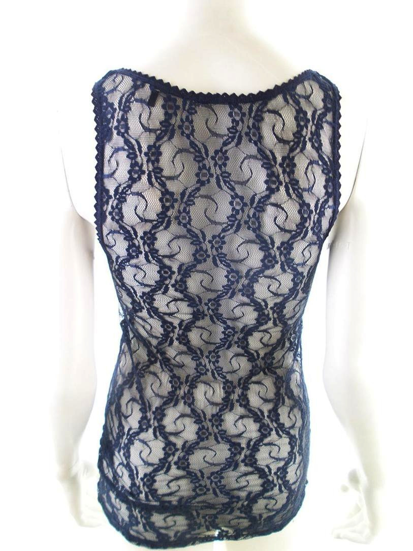 Maison scotch Rozmiar 1 Kolor Granatowy Dekolt U Tunika Bluzka Bezrękawnik Maison scotch Rozmiar 1 Kolor Granatowy Dekolt U Tunika Bluzka Bezrękawnik