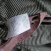 BONDELID Rozmiar M Kolor Brązowy Pasy W serek Tunika Bluzka Rękaw 3/4 Materiał Bawełna 100%