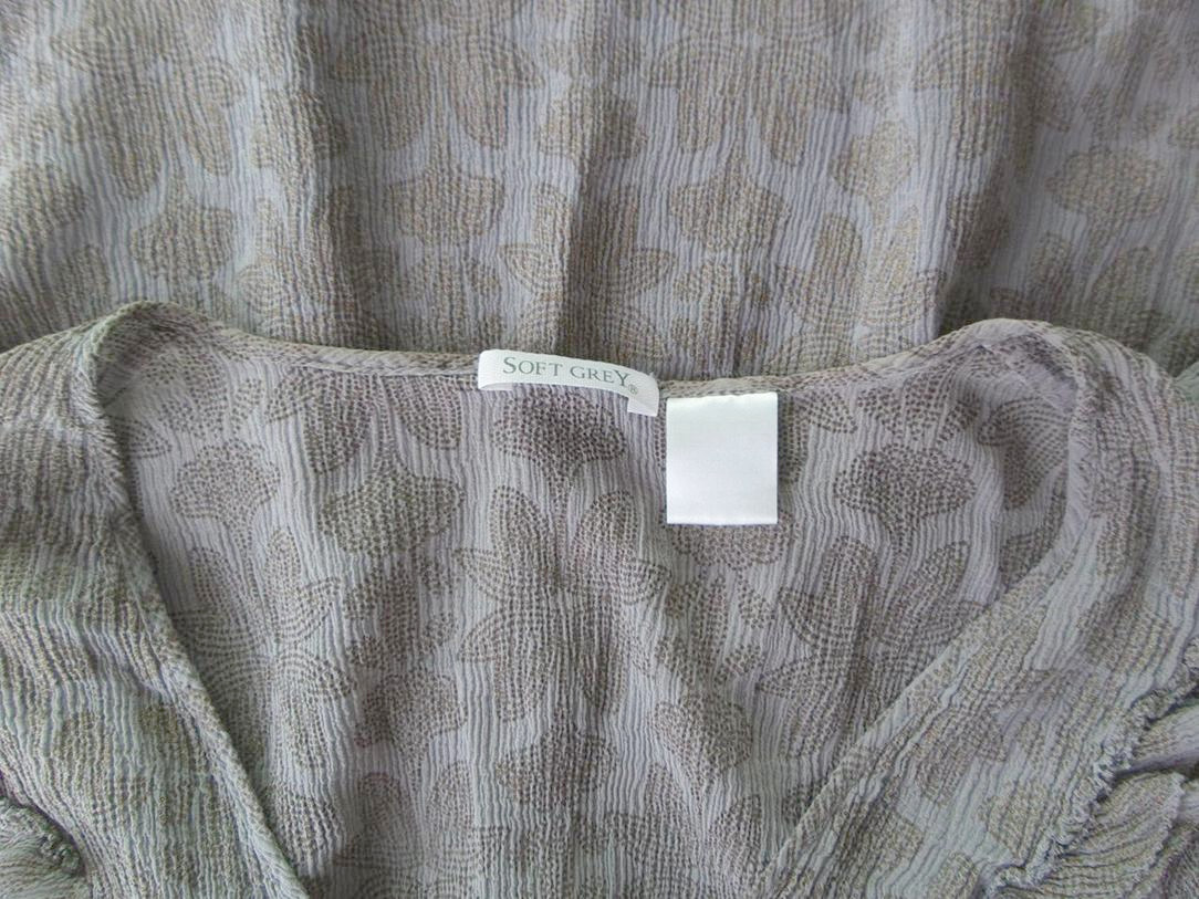20180425_095944.jpg Soft Grey Rozmiar S Kolor Szary W serek Bluzka Krótki rękaw