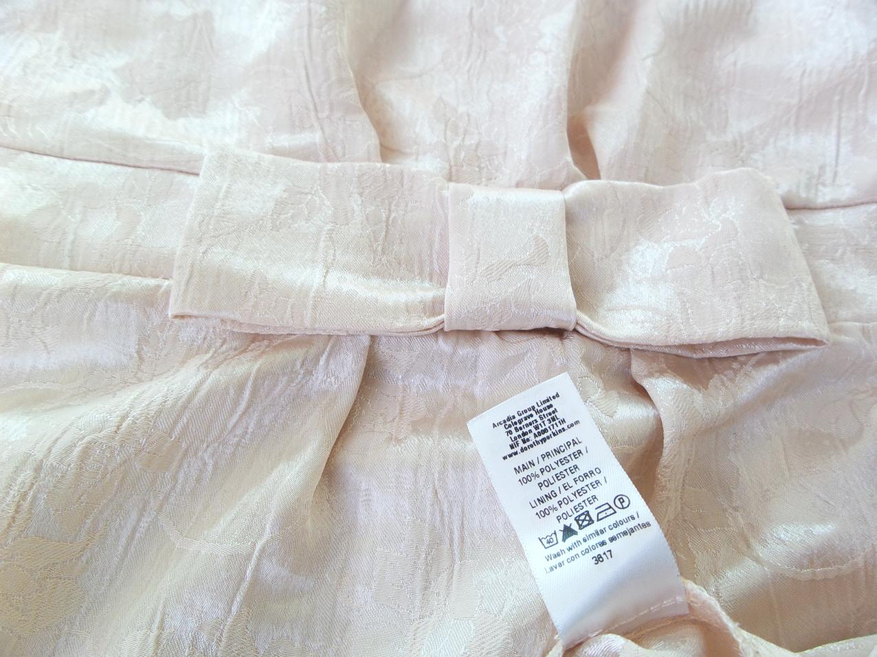 Dorothy perkins Rozmiar 40 Kolor Beżowy W łódkę Suknia Balowa Sukienka Wieczorowa Bezrękawnik Do Kolan Dorothy perkins Rozmiar 40 Kolor Beżowy W łódkę Suknia Balowa Sukienka Wieczorowa Bezrękawnik Do Kolan