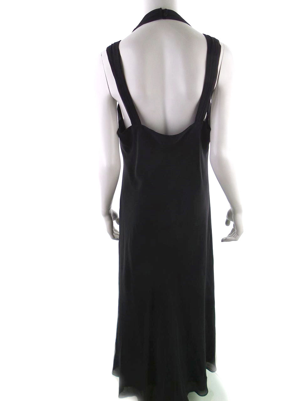 John Lewis Rozmiar XL Kolor Czarny Halter Suknia Balowa Sukienka Wieczorowa Bezrękawnik Długa John Lewis Rozmiar XL Kolor Czarny Halter Suknia Balowa Sukienka Wieczorowa Bezrękawnik Długa