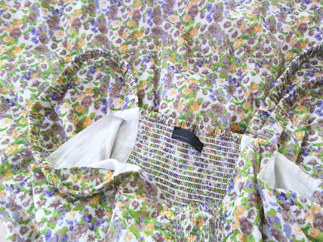 Vero moda Rozmiar M Kolor Zielony Kwadratowy dekolt Sukienka Letnia Bezrękawnik Midi Materiał Bawełna 100% Vero moda Rozmiar M Kolor Zielony Kwadratowy dekolt Sukienka Letnia Bezrękawnik Midi Materiał Bawełna 100%