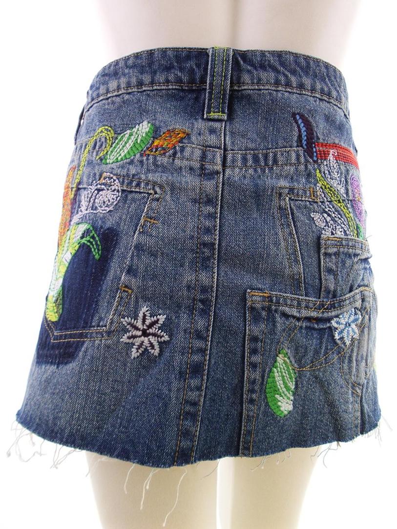 20180508_094226.jpg Denim Co. Rozmiar 42 Kolor Granatowy Spódnica Mini Krótka Materiał Bawełna 100%